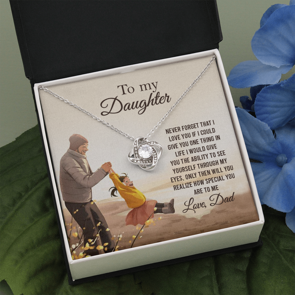 Daughter Necklace Gift from Dad – Love You Forever Jewelry