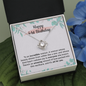 To an Incredible Woman Necklace – 41st Birthday Gift for Her