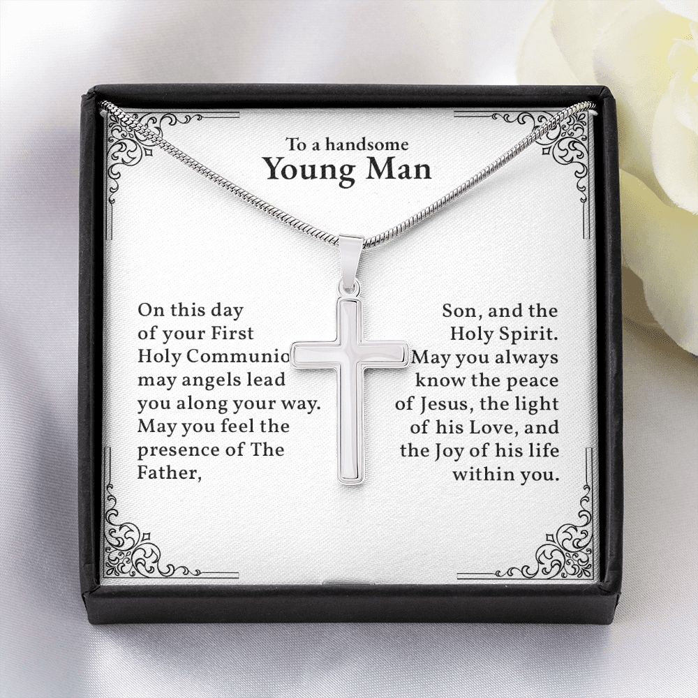 To a Handsome Young Man on This Holy Communion, May Angels Guide Your Pathway
