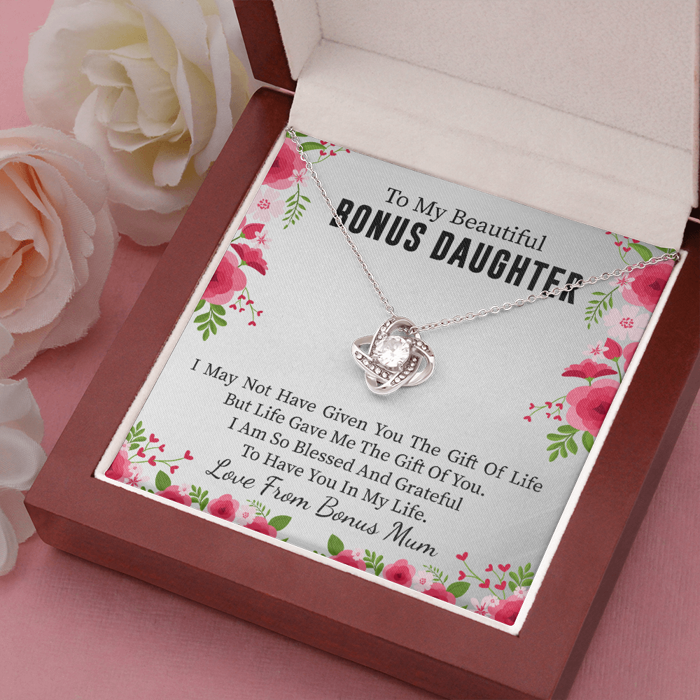 Bonus Daughter Gift From Bonus Mum Necklace