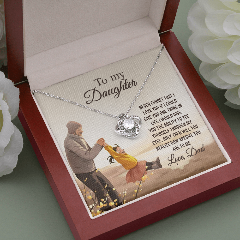 Daughter Necklace Gift from Dad – Love You Forever Jewelry