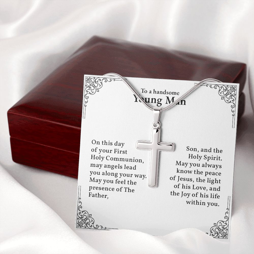 To a Handsome Young Man on This Holy Communion, May Angels Guide Your Pathway
