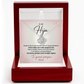 Spanish Daughter Necklace from Mom A Mi Hija Graduation Gift