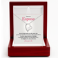 Collar con corazón para la esposa, regalo del esposo para el Día de San Valentín