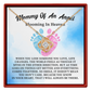 Mommy of an Angel Necklace Miscarriage Memorial Gift for Mom