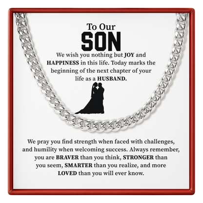 Son Wedding Cuban Chain