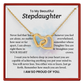 Stepdaughter Necklace Graduation Gift from Stepparent
