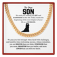 Son Wedding Cuban Chain