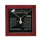 Graduation Necklace for Her College Graduate Congratulations Gift