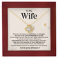 Love Knot Necklace for Wife from Husband Anniversary Gift