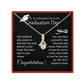 Graduation Necklace for Her College Graduate Congratulations Gift