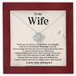 Love Knot Necklace for Wife from Husband Anniversary Gift