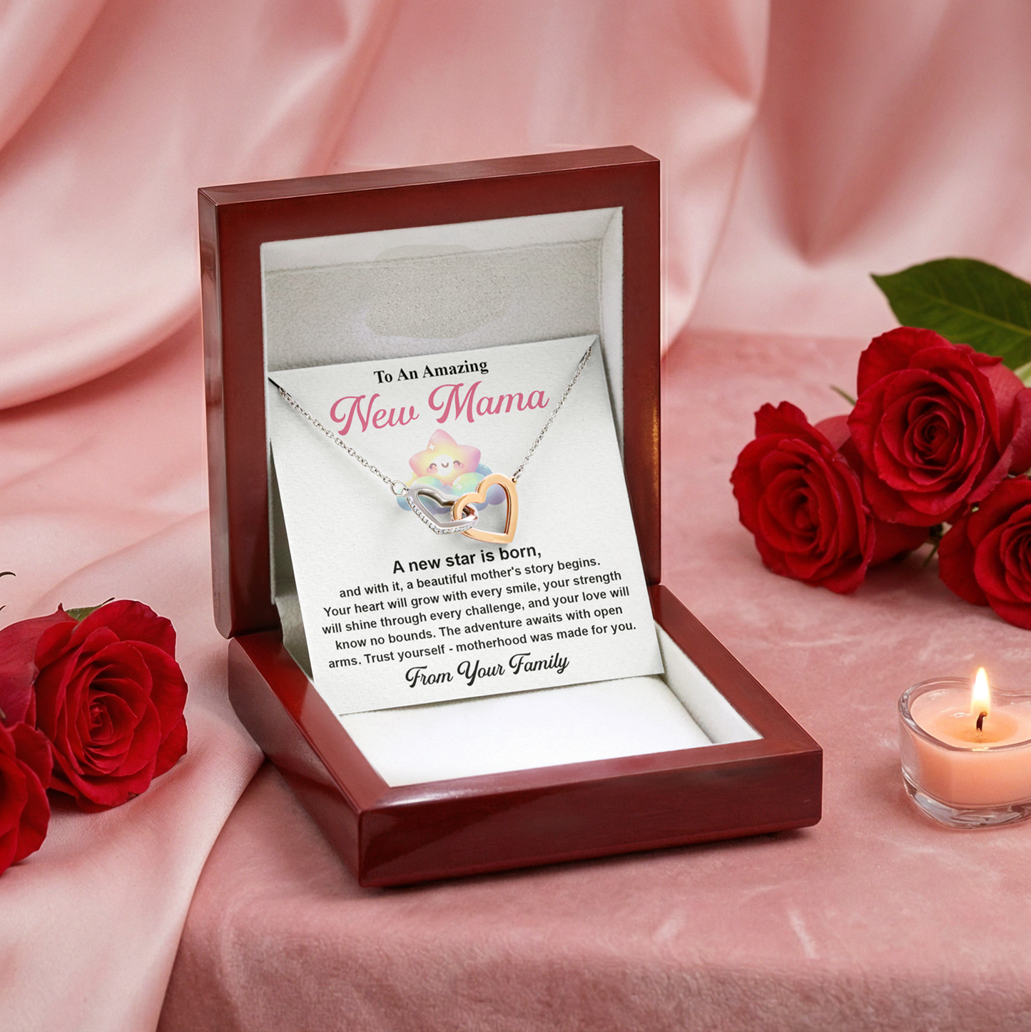 New Mama Gift Sentimental Pregnancy Necklace