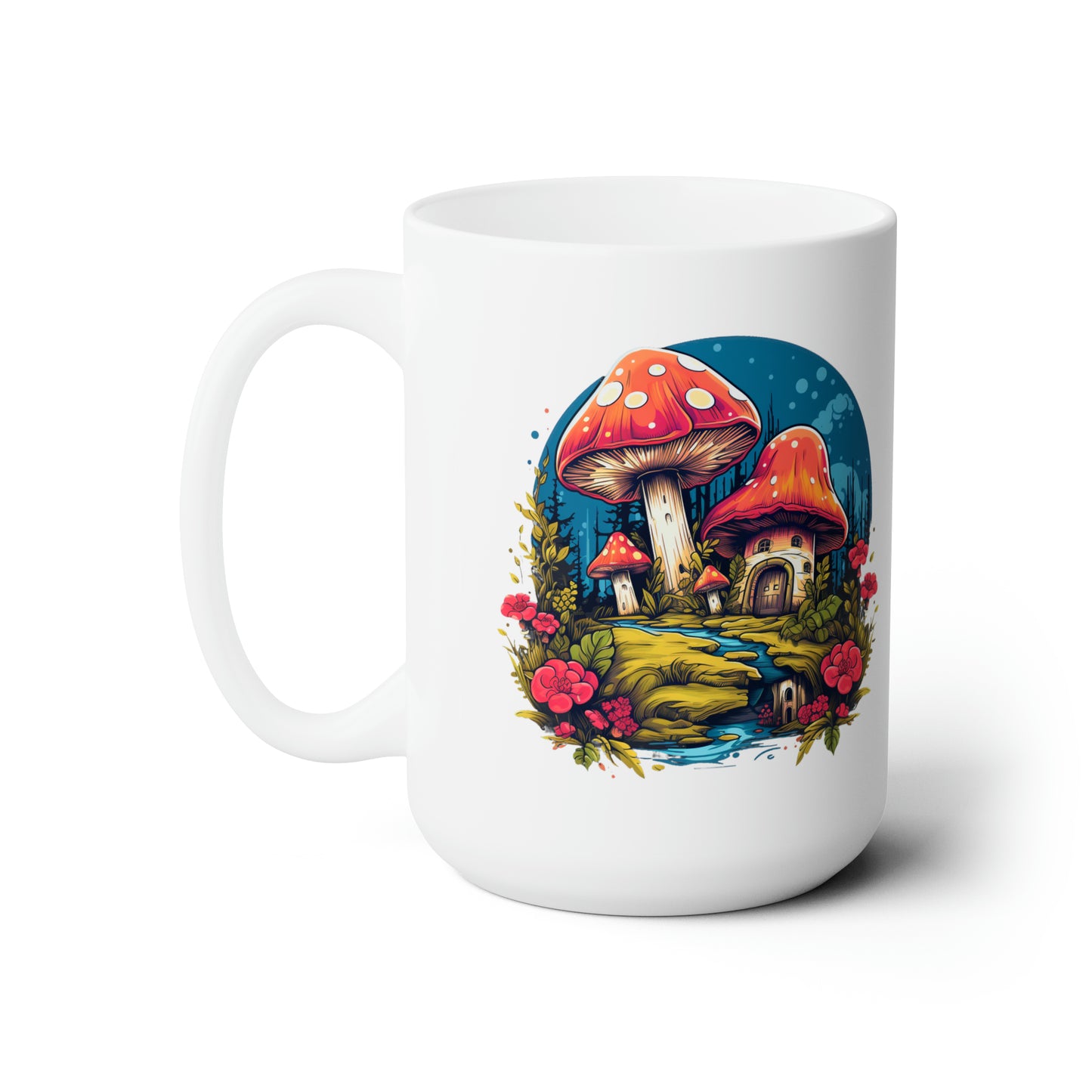 Aesthetic Goblincore White Mug 15oz