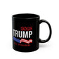 2025 Trump For President, Black Mug (11oz, 15oz)