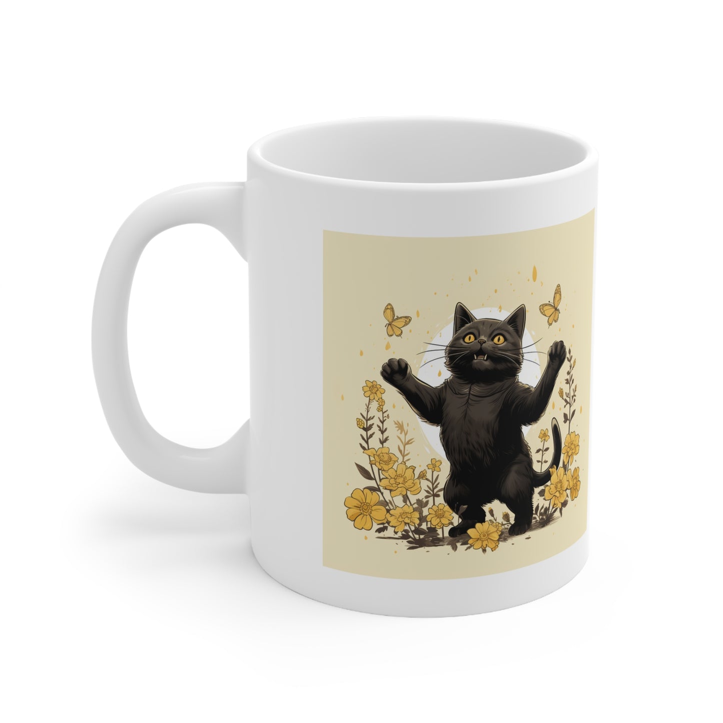 Aesthetic Cute White Mug 11oz