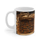 3D Bookshelf Ceramic white Mug 11oz
