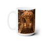 3d book white Mug 15oz