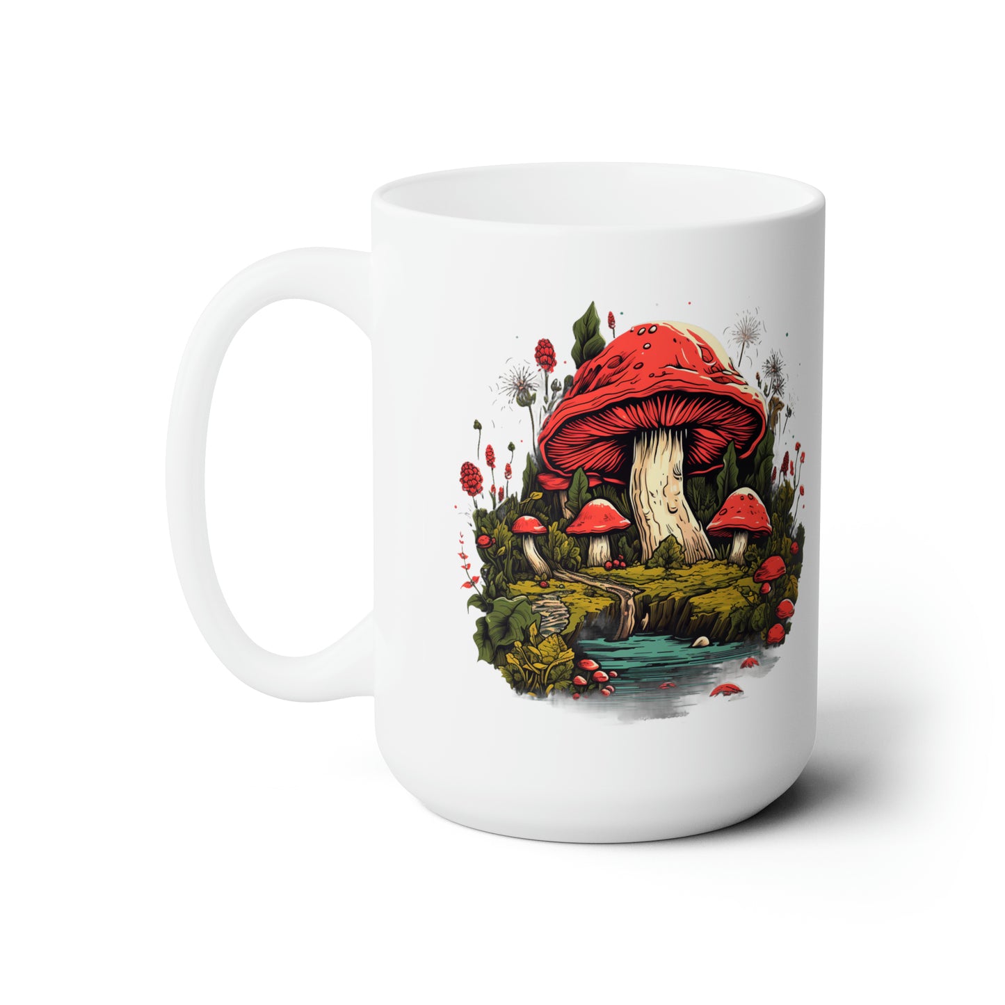 Aesthetic Goblincore White Mug 15oz