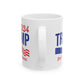 2024 Trump For President, white Mug, (11oz, 15oz)