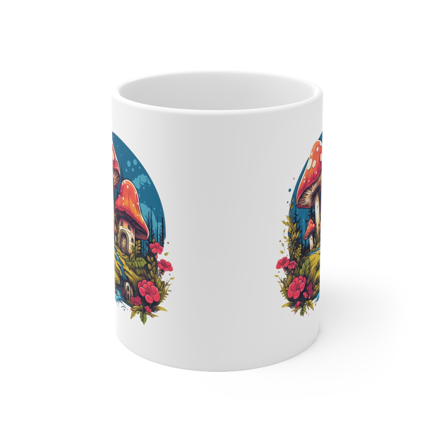 Aesthetic Goblincore White Mug 11oz