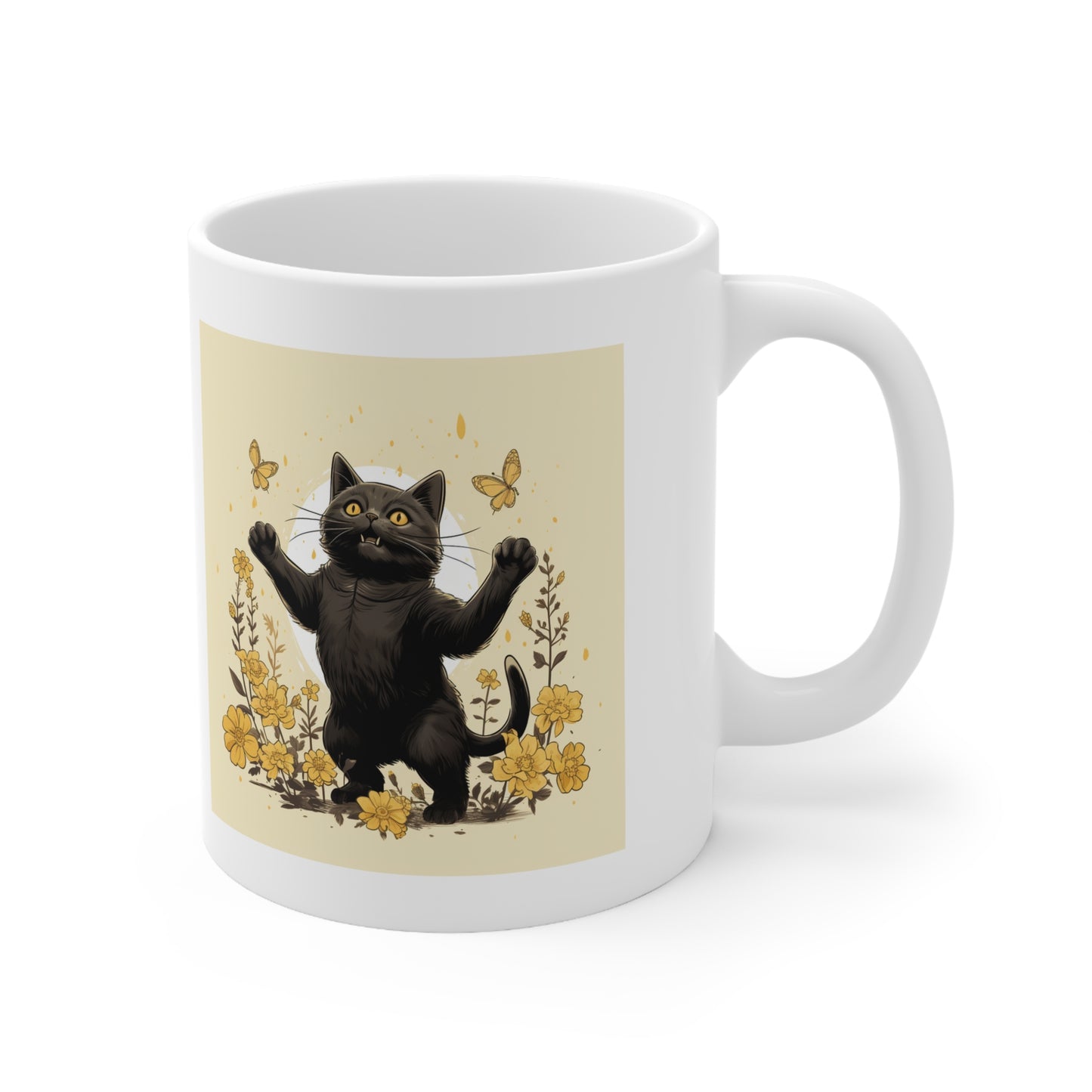 Aesthetic Cute White Mug 11oz