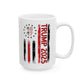 2025 trump 45-47 white, Mug, (11oz, 15oz)