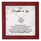 Daughter in Law Necklace from Mother in Law Wedding Gift
