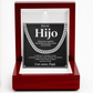Para Mi Hijo Cuban Chain from Dad Graduation Gift for Son