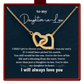 Daughter in Law Necklace from Mother in Law Bridal Shower Gift