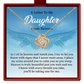 Daughter Memorial Necklace from Heaven