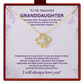 Granddaughter Necklace from Grandma or Grandpa Birthday Gift