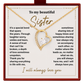 Sister Necklace Gift from Brother or Sister Meaningful Appreciation Jewelry