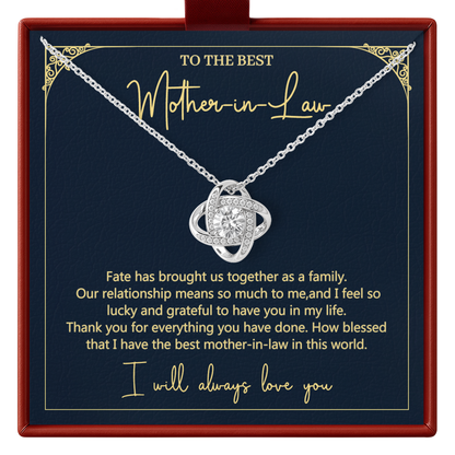 Mother in Law Necklace Gift Daughter in Law Appreciation