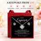 Para Mi Esposa Necklace Spanish Anniversary Gift for Wife