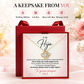 Spanish Daughter Necklace from Mom A Mi Hija Graduation Gift