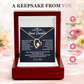 Bonus Daughter Necklace Gift, Sentimental Family Jewelry