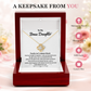 Bonus Daughter Necklace Gift, Meaningful Family Jewelry for Bonus Daughter