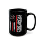 2025 trump 45-47, Black Mug (11oz, 15oz)