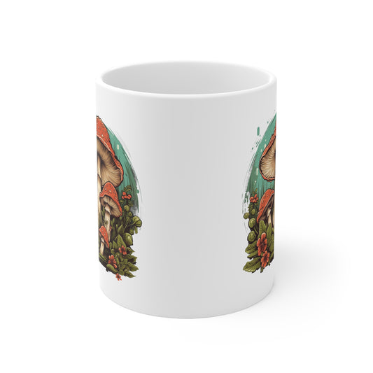 Aesthetic Goblincore White Mug 11oz