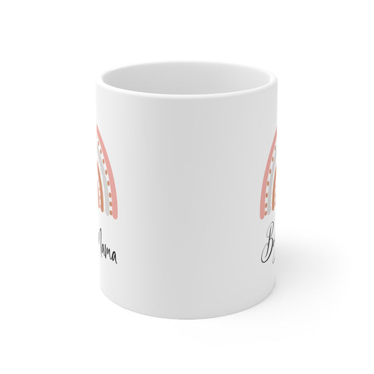 Boy mama white Mug 11oz