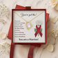 You’ve Got This Warrior Heart Necklace Strength & Encouragement Gift for Her