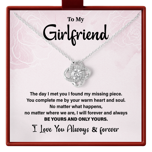 Girlfriend Necklace from Boyfriend Anniversary Gift