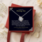 I'm Sorry Necklace Gift for Her Forgiveness With Message Card