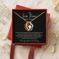 Twin Flame Heart Necklace - Romantic Gift for Soulmate, Birthday & Anniversary