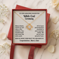White Coat Ceremony Gift for Daughter Future Doctor Necklace from Mom and Dad with Inspirational Message Card