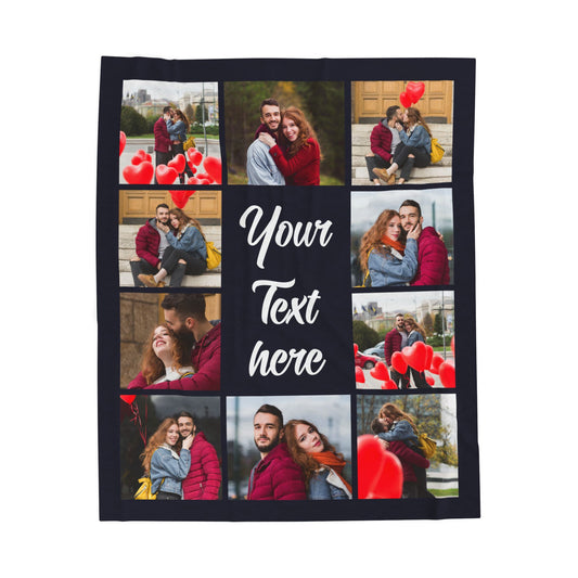 3. Velveteen Plush Blanket