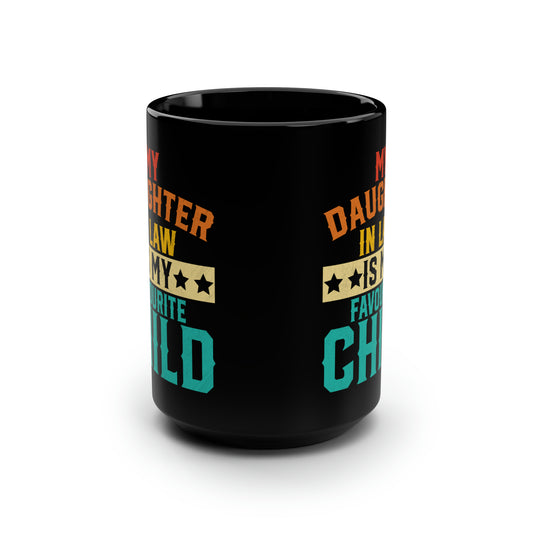 Black Mug, 15oz