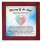 Mommy of an Angel Necklace Miscarriage Memorial Gift for Mom