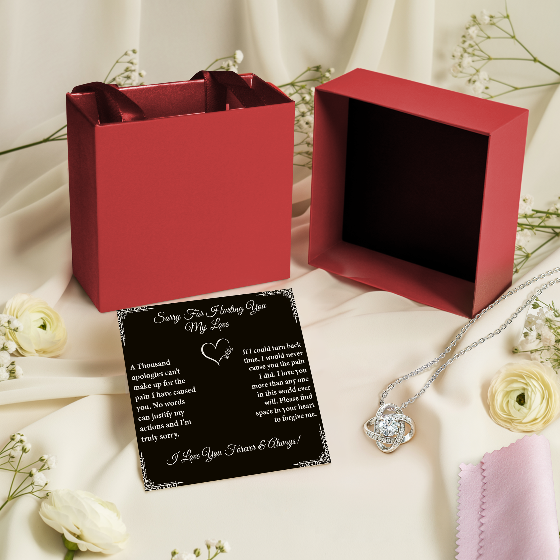Sorry For Hurting You My Love Necklace Gift